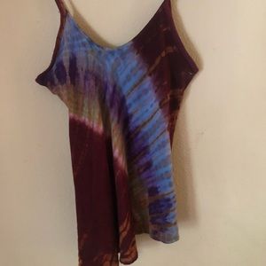 Tie dye tank top